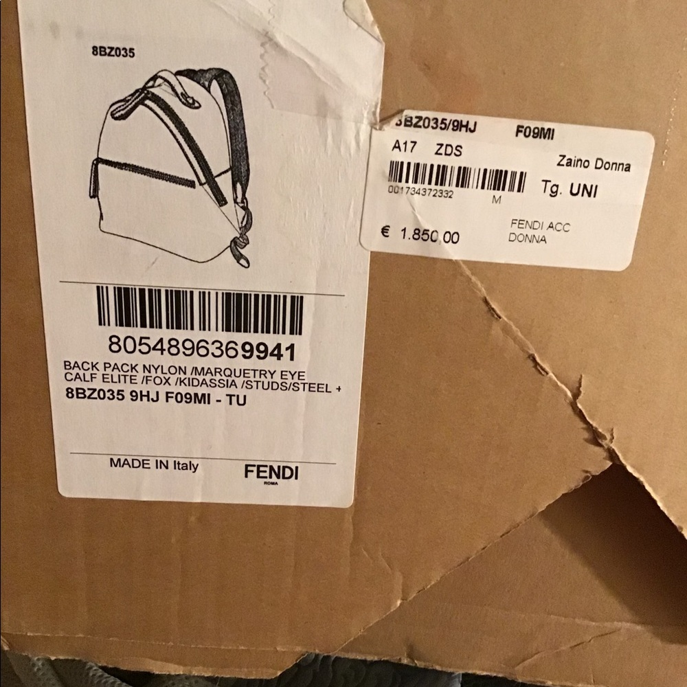 Fendi Monster Backpack - Picture 8 of 16